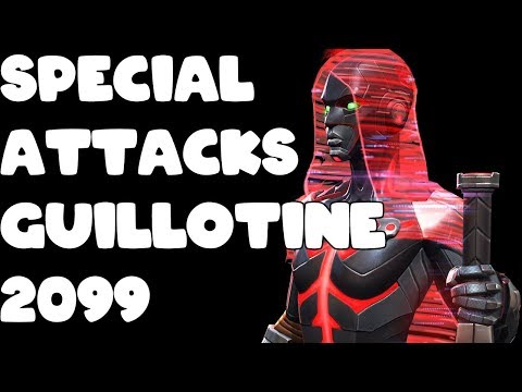 Guillotine 2099 Special Attacks - Marvel Contest of Champions