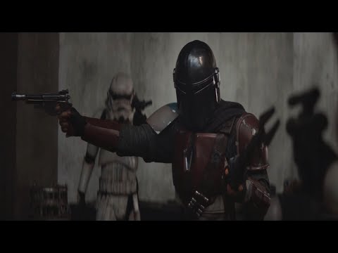 The Mandalorian Vs Stormtroopers  "I Like Those Odds" || The Mandalorian 1x01 1080p 60fps
