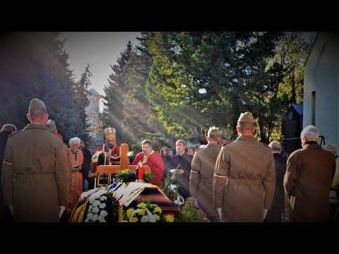 Military funeral honors for Ilie Lazar, the hero of Maramures
