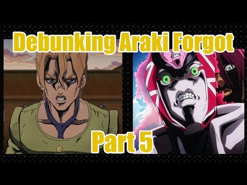 Debunking Araki Forgot: Part 5 - Vento Aureo