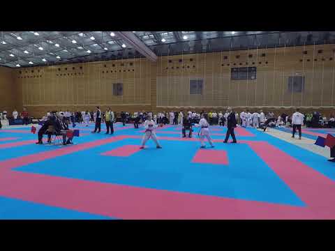 Berlin Open 17 02 2018 Kumite u10 Barykina Daria 3 final