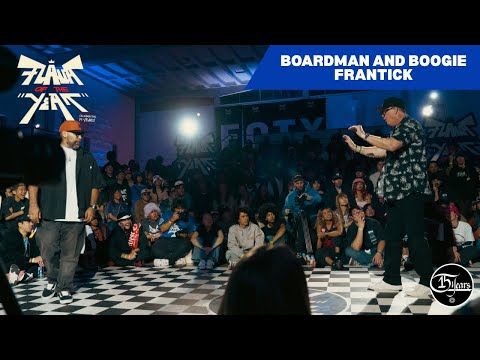 BOARDMAN AND BOOGIE FRANTICK - POPPING JUDGE SHOWCASE - FLAVA OF THE YEAR 2025
