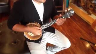 Video thumbnail for Kalei Gamiao plays a Luna banjolele musicguymic MGM video by musicguymic