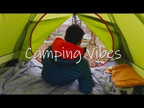 First day with tents this year-Camping Vibes