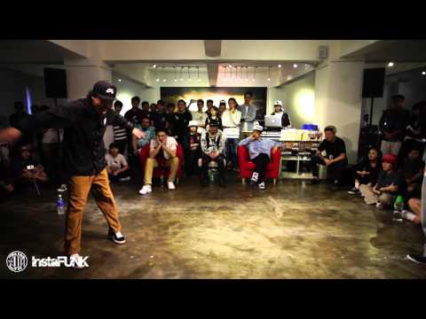 InstaFUNK 2015 Popping & Locking Battle - Tung vs ROC KIT - Popping Best 32