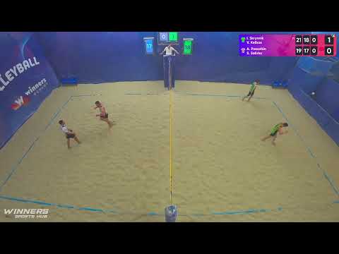 14:00 I.Skrynnik / V.Kelbas - A.Pasazhin / S.Zalizko | Winners Beach Volleyball