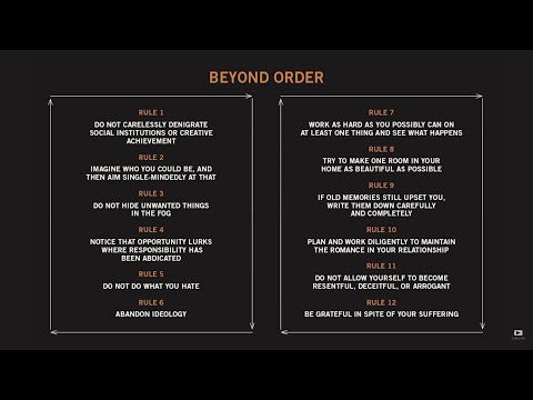 Jordan Peterson Beyond Order Rule #3: Do Not Hide Unwanted Things In The Fog