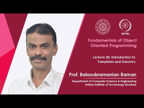 Lecture 1 Introduction to Object Oriented Programming
