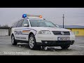 SPECIAL Volkswagen Passat Poliția Română Romanian Police Exterior Lights Siren Setup