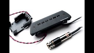 Video thumbnail for Seymour Duncan SA-6 Mag Mic - With and without Feedback Buster by Power Jimi