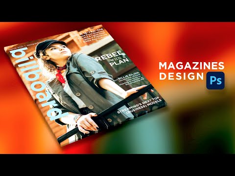 Magazine Cover Page Design Tutorial in Adobe Photoshop