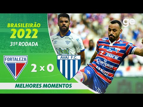 Gols e lances de Fortaleza x Avaí