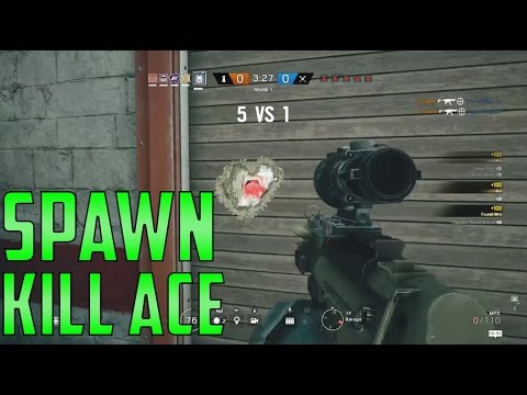SPAWN KILL ACE | Rainbow Six Siege Diamond  Ranked Highlights