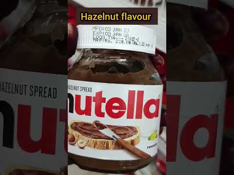 Nutella hazelnut spread | chocolate spread #shorts #nutella #trending #chocolate