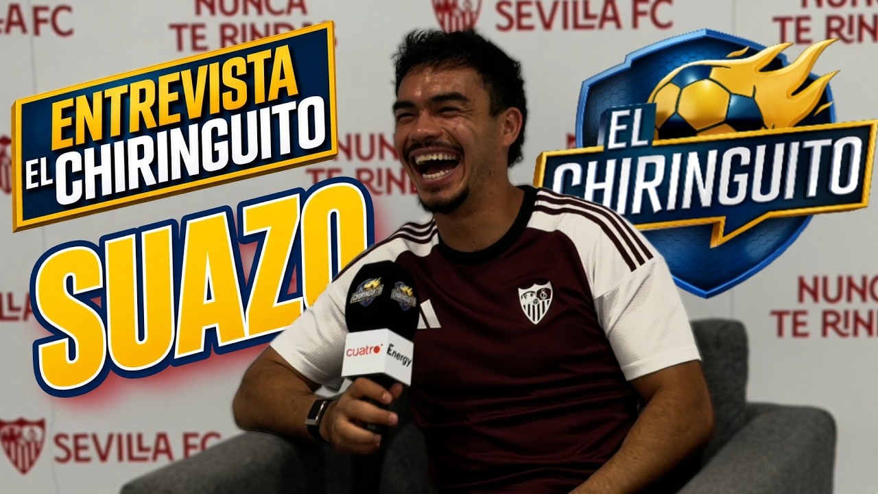 ENTREVISTA a SUAZO antes de medirse con el MADRID | El Chiringuito