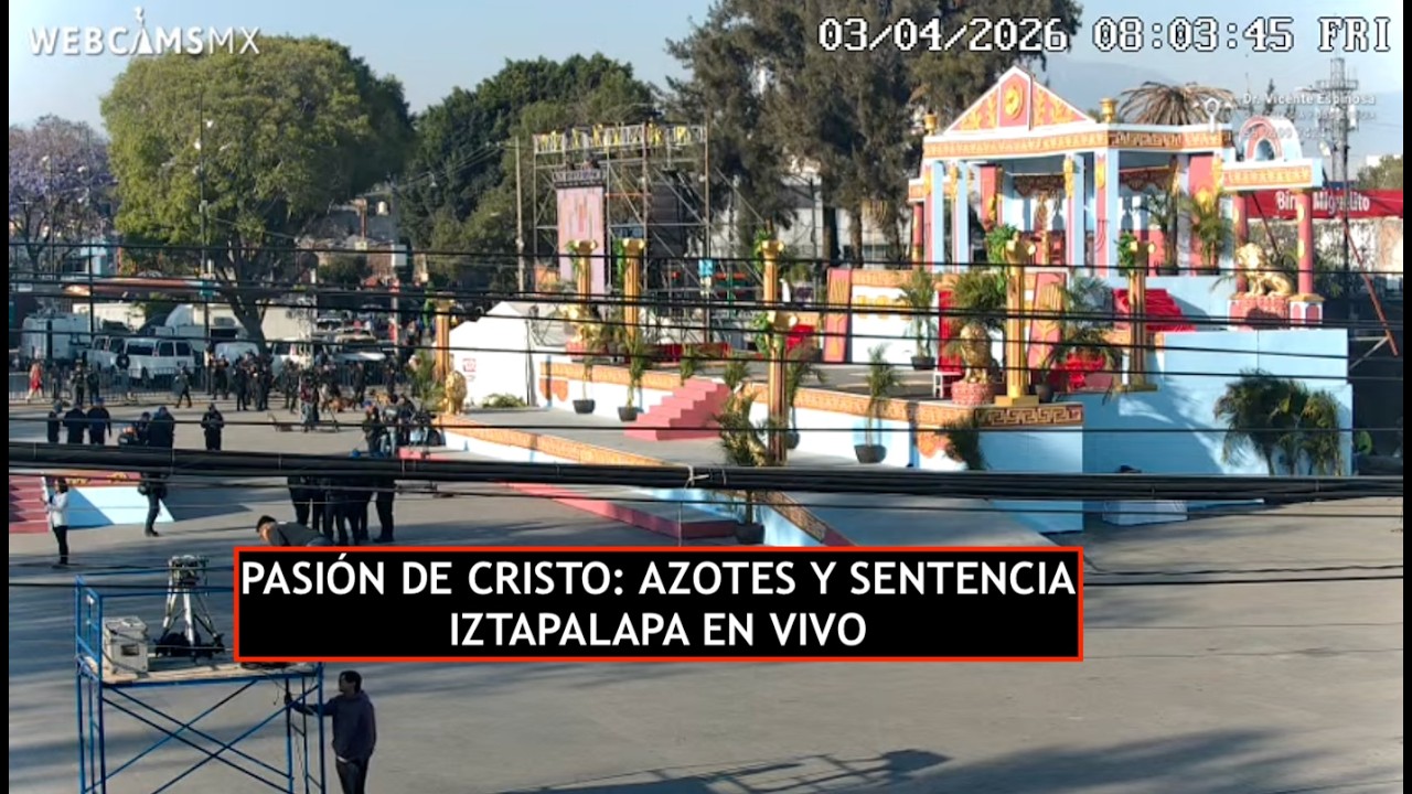 ✝️⚠️ #IZTAPALAPA (HOY) | #ViernesSanto #PasiónDeCristo Viacrucis #EnVivo