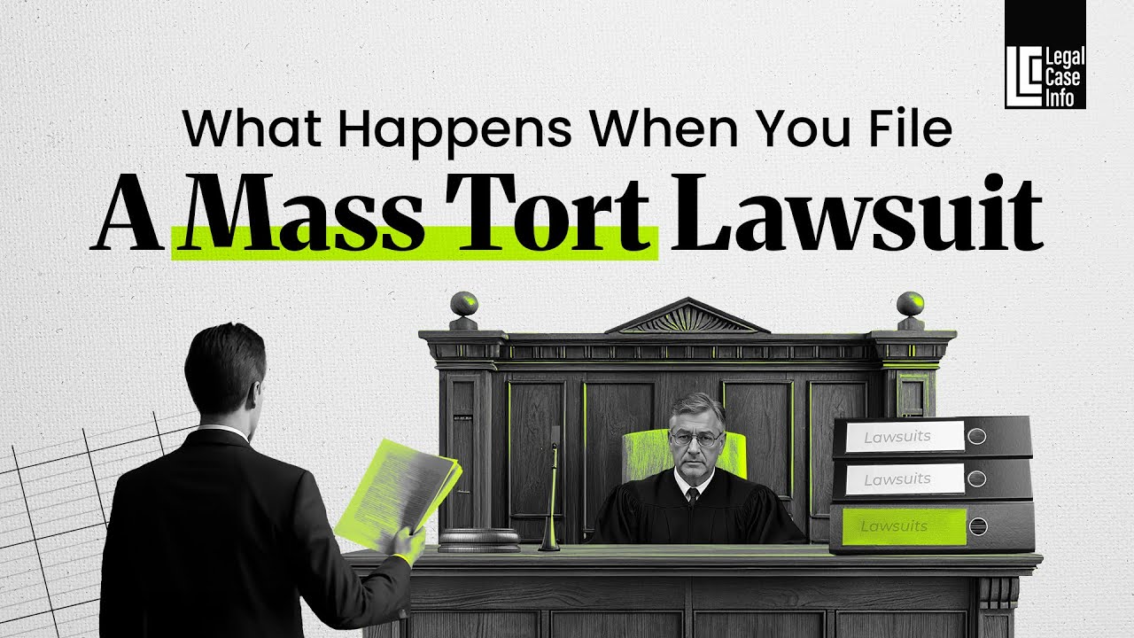 How to file a #masstort lawsuit | Explained