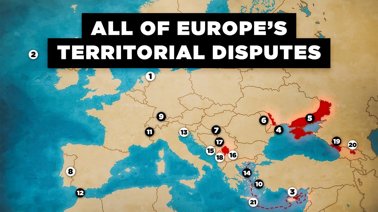 Why All of Europe’s 41 Territorial Disputes Exist Today