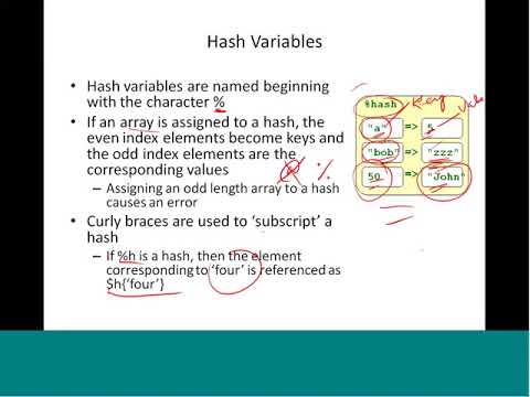 Lecture 18 Introduction to PERL 7