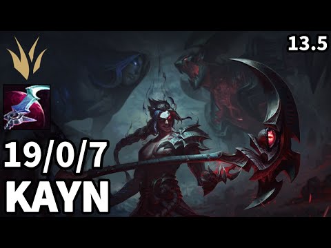 Kayn Jungle vs Gragas - EUW Challenger | Patch 13.5