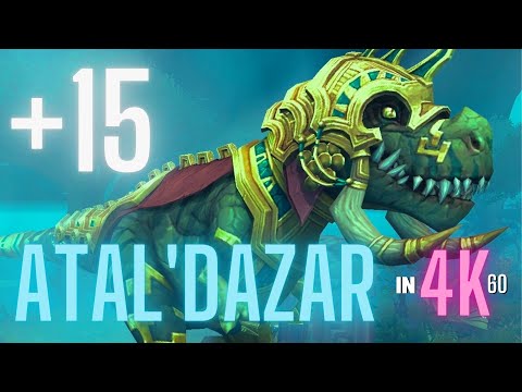 +15 Atal'Dazar Mythic Plus Dungeon | FORTIFIED INCORPOREAL SANGUINE | Protection Paladin