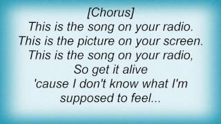 3 Colours Red - Song On The Radio Lyrics