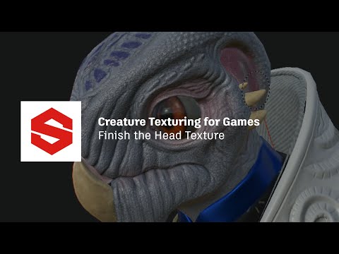 3D Creature Texturing for Games in Substance Painter and Unity - Lesson 12 / 17