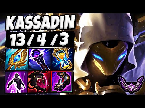 Kassadin vs Diana [ MID ] Lol Korea Master Patch 25.12 ✅