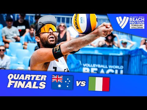 Hodges / Schubert vs. Lupo / Rossi - Quarter-Final Highlights Torquay 2022 #BeachProTour