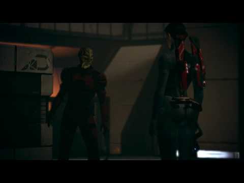 Mass Effect Ashley Kills Balak on Asteroid X57