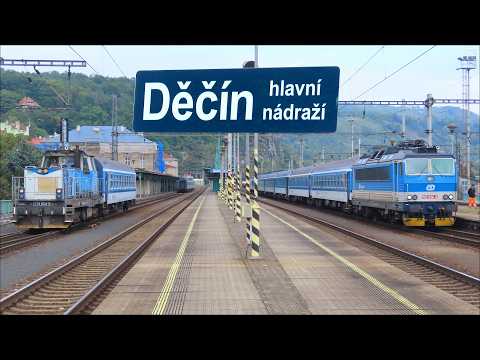 Trains at Děčín Hlavní Nádraží | 18th September 2025