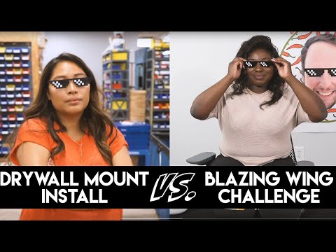 How Fast Can You Mount Your TV In Drywall With No Studs? It's Faster Than Emmanuelle Eats Hot Wings.