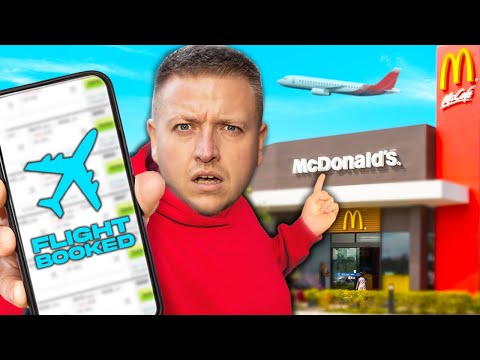 Flying Wherever the McDonald's Worker is from