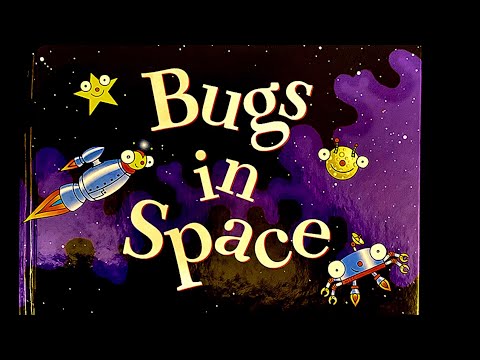 Kids book readings. Bugs in space
