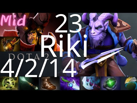 23 Riki vs Templar Assassin, Gyrocopter, Mars - T1 vs ThunderP g2 ESL1 dota2