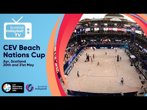 🔴 LIVE l CEV Beach Nations Cup l Czechia v Scotland