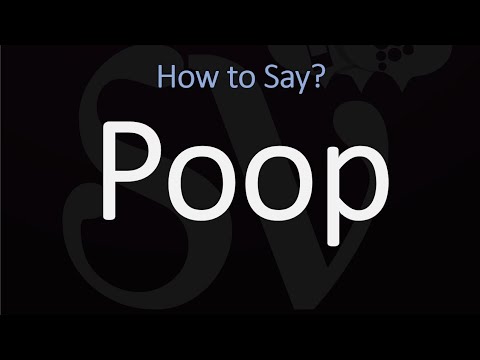Part of a video titled How to Pronounce Poop? (CORRECTLY) Meaning ... - YouTube