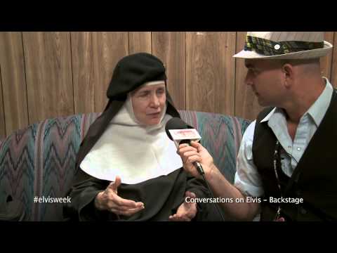 Backstage at Conversations on Elvis