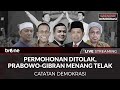 [LIVE] Permohonan Ditolak, Prabowo - Gibran Menang Telak | Catatan Demokrasi tvOne