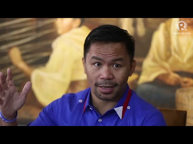 Pacquiao: Expect another Martial Law if Marcos becomes president