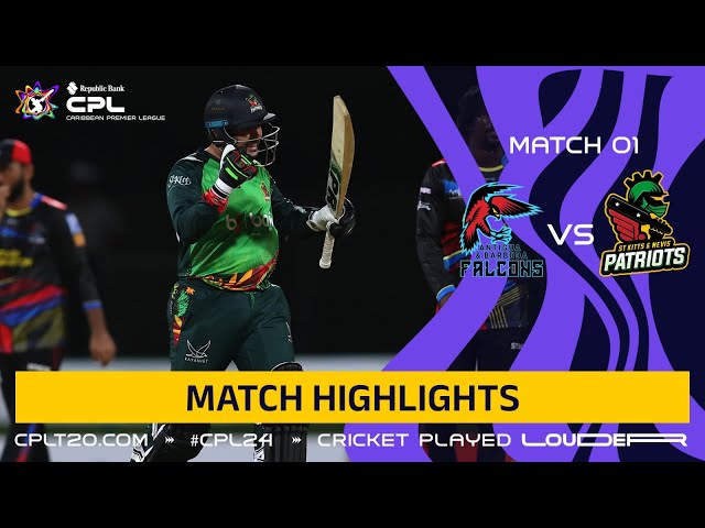 Highlights | Match Highlights between the Guyana Amazon Warriors and the Trinbago Knight Riders Wome