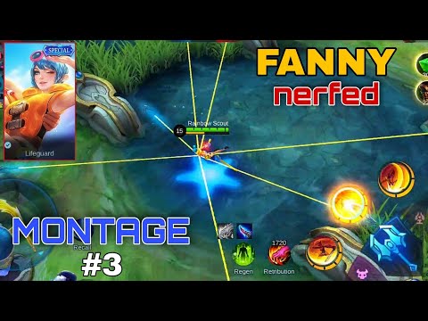 FANNY MONTAGE MOBILE LEGENDS BANG BANG | Aggressive Fanny Lifeguard Montage 03