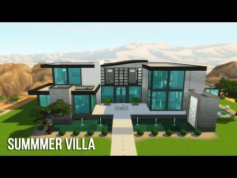 The Sims 4 Speed Build - Summer Villa