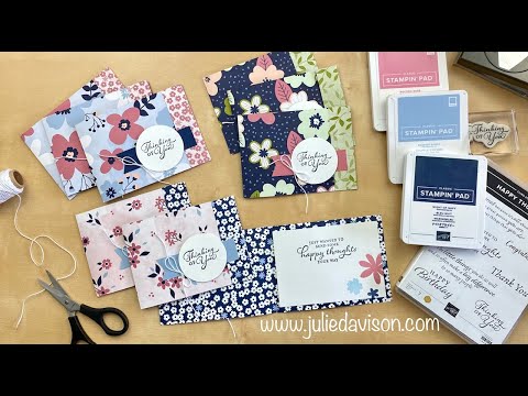 SAB Spotlight Day 1: Paper Blooms DSP Cards