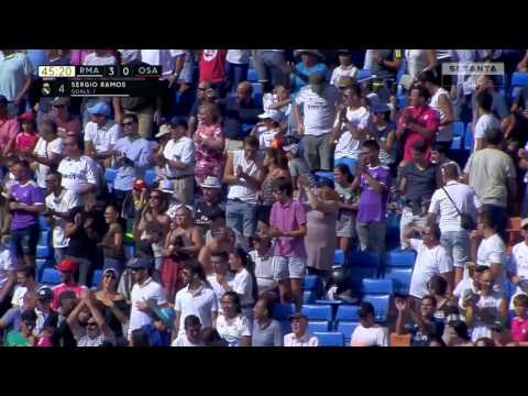 Real Madrid 5-2 Osasuna All Goals 10 09 2016 HD 1080P
