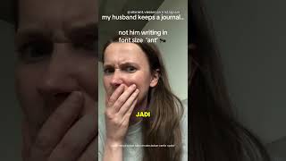 Download lagu This Man Writes a Diary but... 😮 #shorts mp3