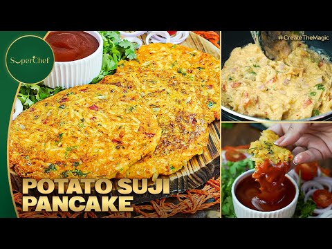 Potato Suji Pan Cakes Recipe | Easy & Delicious Potato Suji Pan Cakes