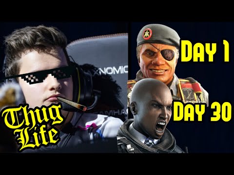 NEVER Challenge Shaiiko to Do a ONE TAP | [ Day 1 vs Day 30 ] of Playing Siege - Rainbow Six Siege