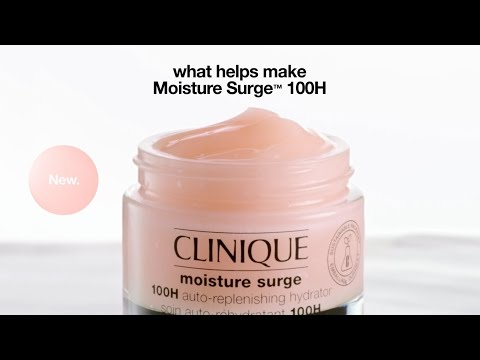 Drėkinamasis gelinis kremas Clinique Moisture Surge 100H Auto-Replenishing Hydrator, 30 ml video
