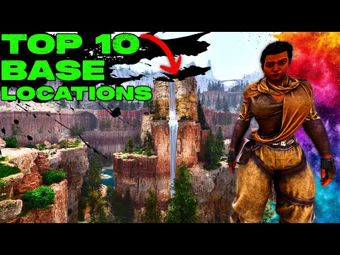 Top 10 PVE Base Locations on RAGNAROK in Ark Survival Ascended!!!